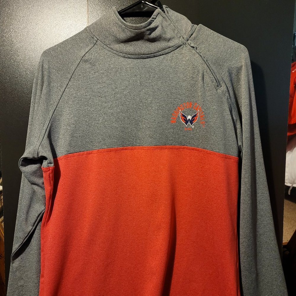 NHL Washington Capitals Pullover Official NHL Adidas Jacket Sweatshirt